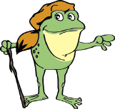 beaver hat Frog Cartoon